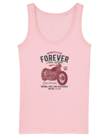 Forever Two Wheel Motorcycle Cotton Pink