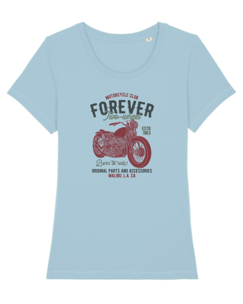 Forever Two Wheel Motorcycle Sky Blue