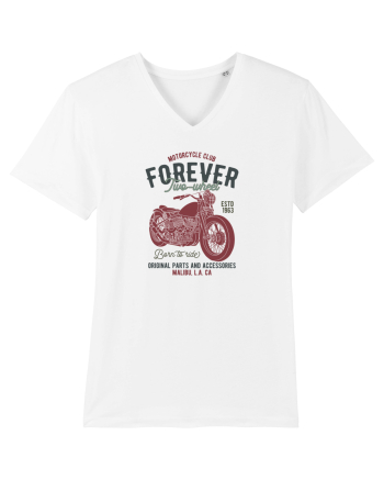 Forever Two Wheel Motorcycle White