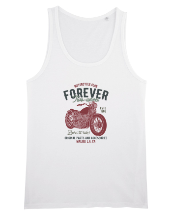 Forever Two Wheel Motorcycle White