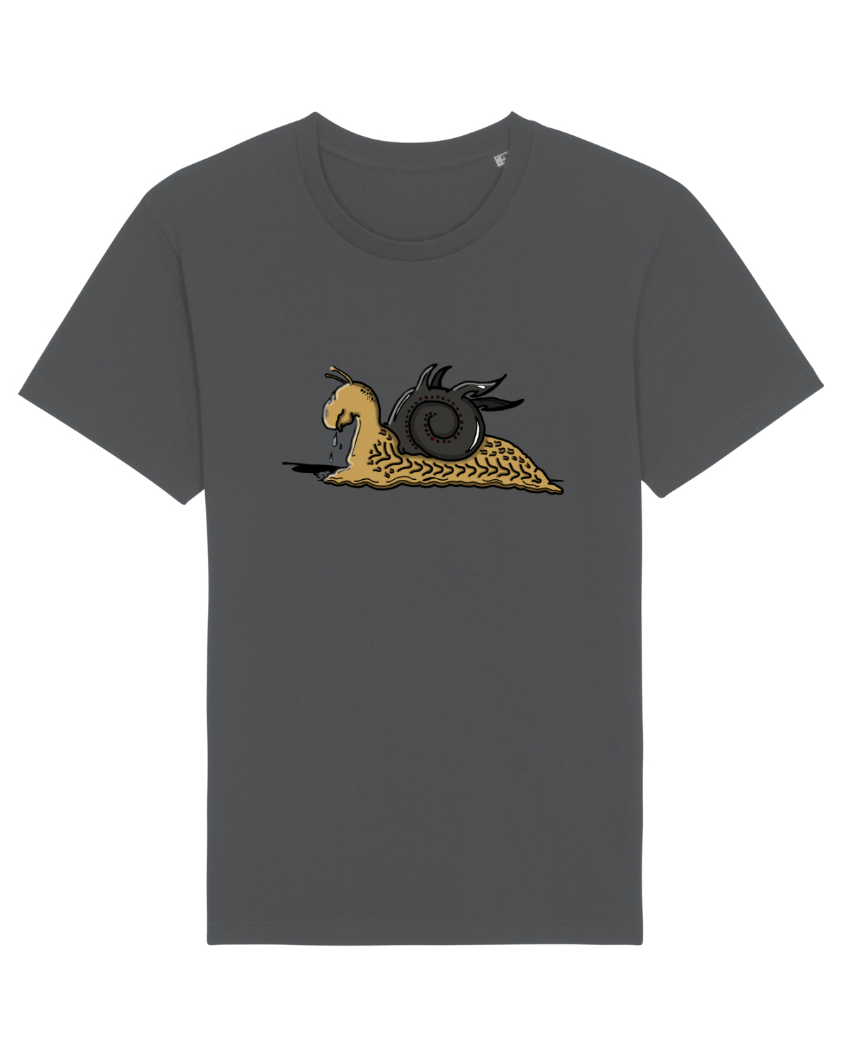 Tricou mânecă scurtă Unisex Rocker Anthracite