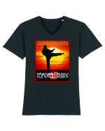 Kyokushin Karate  Tricou mânecă scurtă guler V Bărbat Presenter