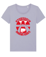 Kyokushin Karate  Tricou mânecă scurtă guler larg fitted Damă Expresser