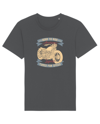 Born to Ride American Legend Motorcycle Anthracite