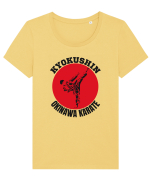 Kyokushin Karate  Tricou mânecă scurtă guler larg fitted Damă Expresser