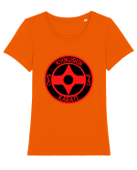 Kyokushin Karate  Tricou mânecă scurtă guler larg fitted Damă Expresser