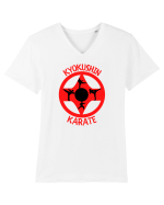 Kyokushin Karate  Tricou mânecă scurtă guler V Bărbat Presenter