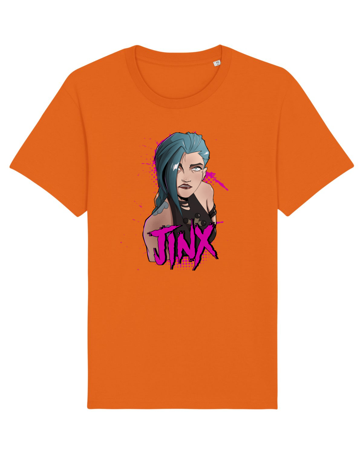 Tricou mânecă scurtă Unisex Rocker Bright Orange