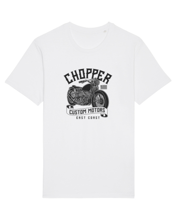 Chopper Custom Motors White