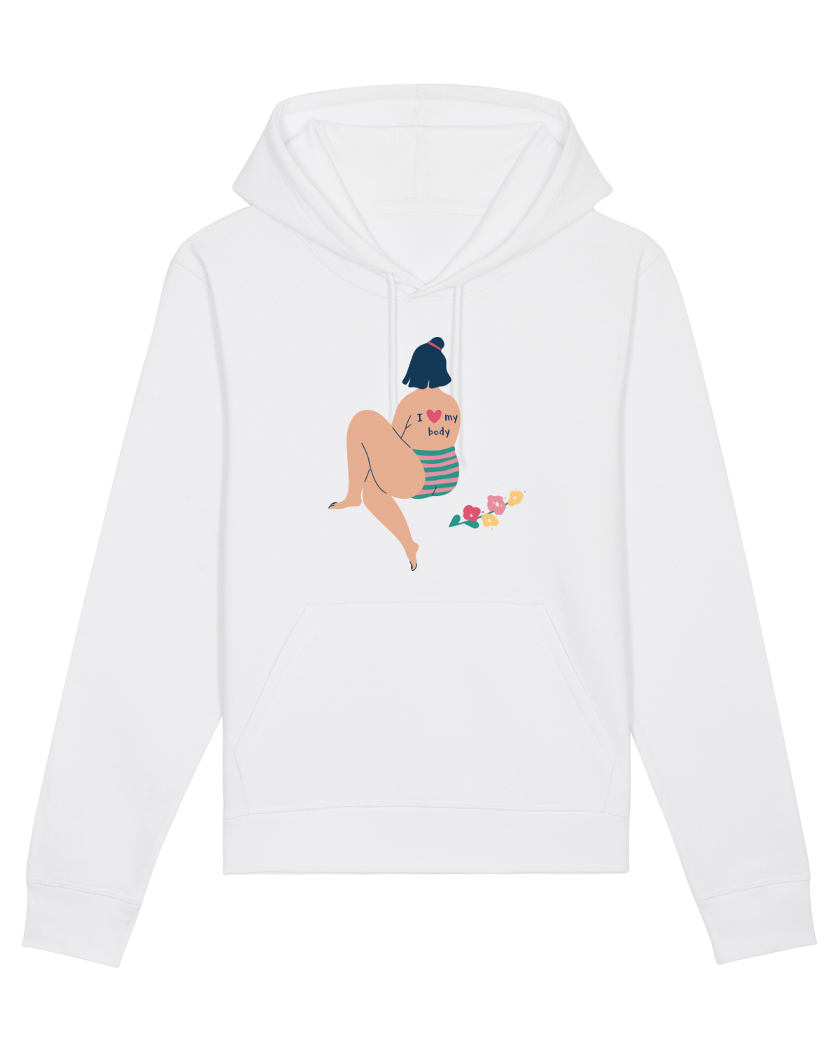 Hanorac Unisex Drummer White