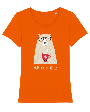 Warm Winter Wishes Bright Orange