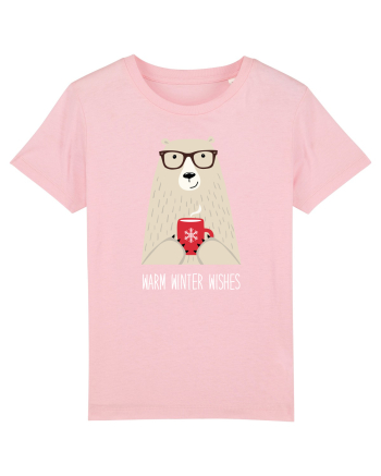 Warm Winter Wishes Cotton Pink