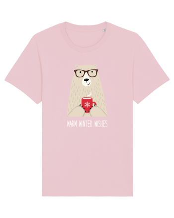 Warm Winter Wishes Cotton Pink