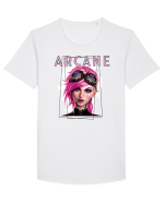 Arcane VI Tricou mânecă scurtă guler larg Bărbat Skater