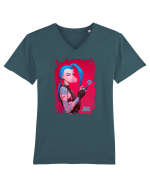 Jinx Tricou mânecă scurtă guler V Bărbat Presenter