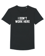 I don't work here Tricou mânecă scurtă guler larg Bărbat Skater