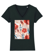 Mac Tricou mânecă scurtă guler V Damă Evoker