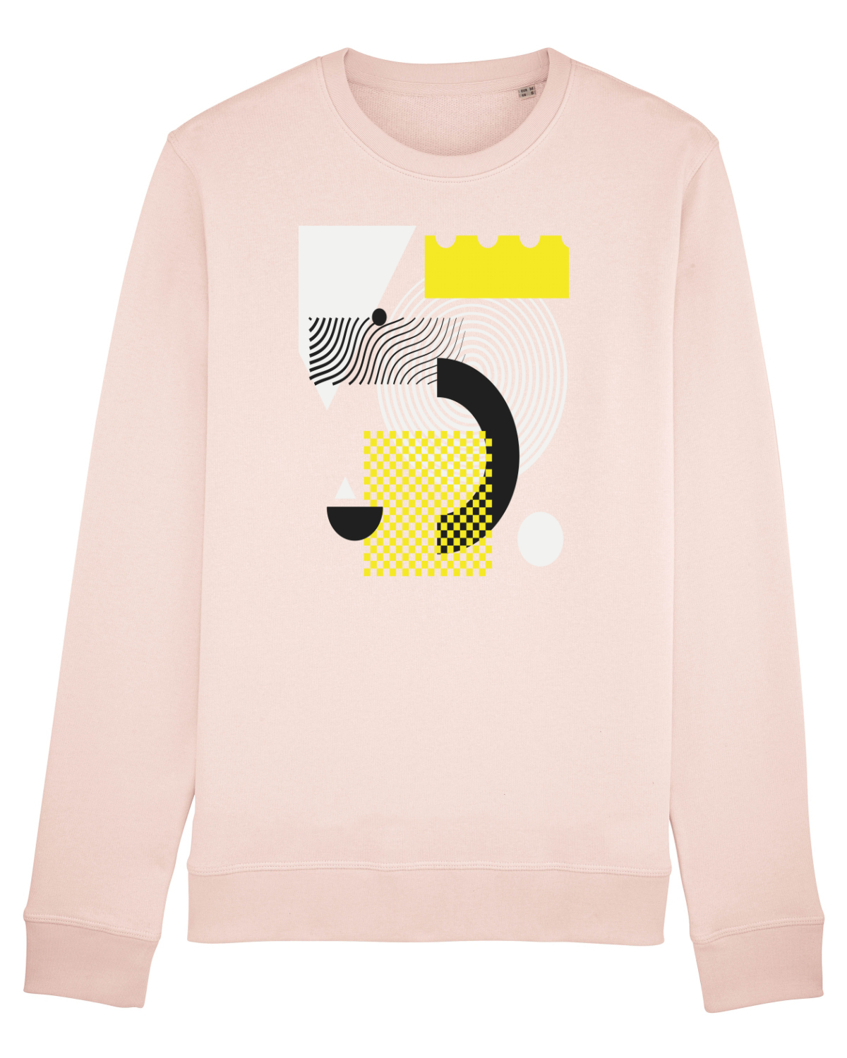Bluză mânecă lungă Unisex Rise Candy Pink