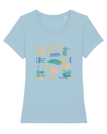 Chalk Experiment Sky Blue