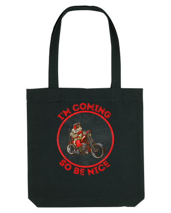 Biker Santa Black