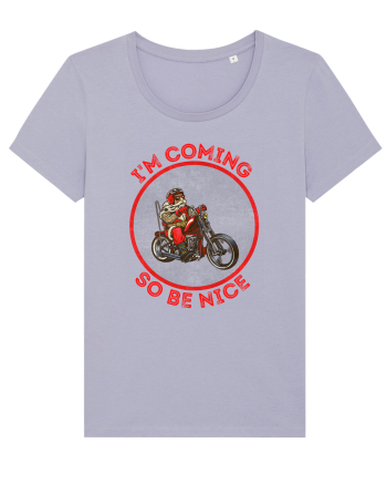 Biker Santa Lavender