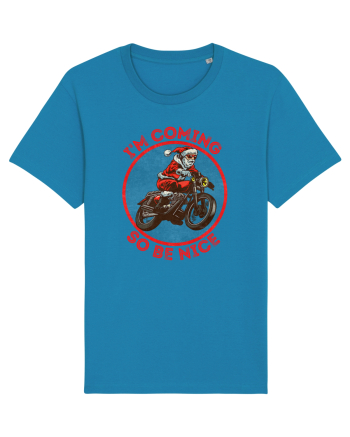 Biker Santa Azur
