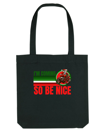 Biker Santa Black