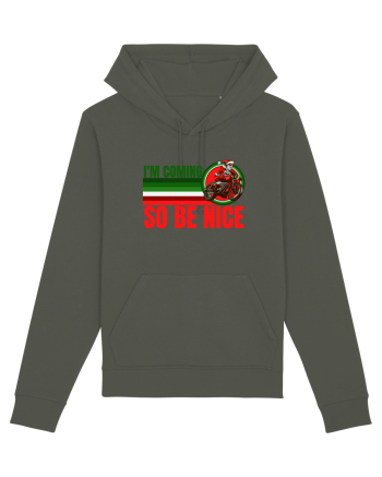 Biker Santa Khaki
