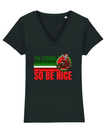 Biker Santa Black
