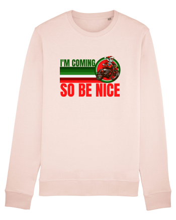 Biker Santa Candy Pink