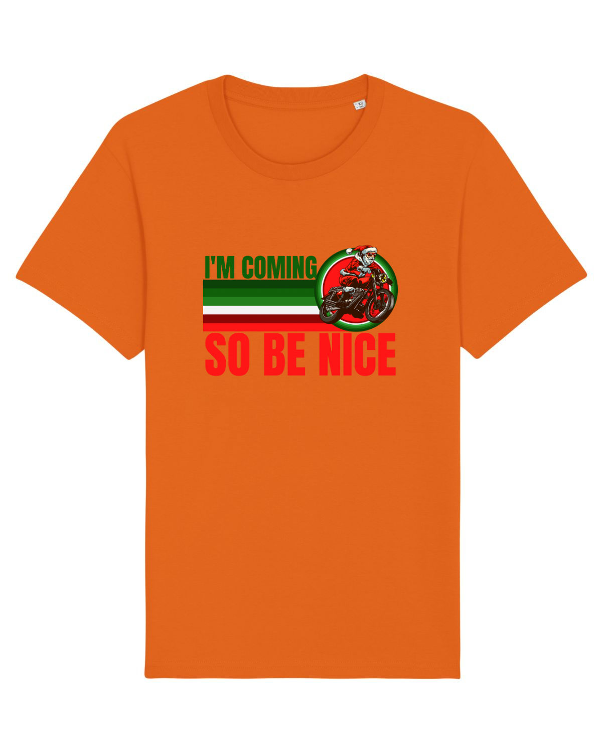 Tricou mânecă scurtă Unisex Rocker Bright Orange