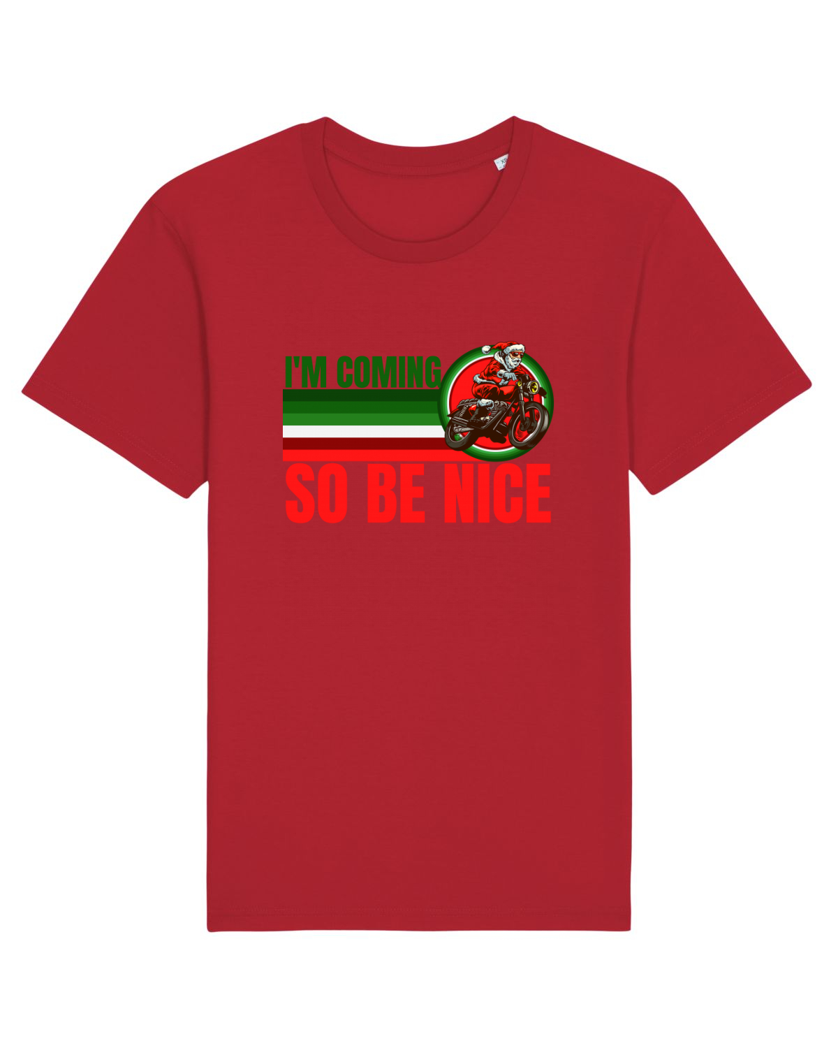 Tricou mânecă scurtă Unisex Rocker Red