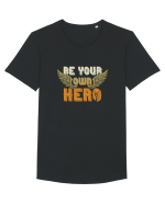 Be your Own Hero Tricou mânecă scurtă guler larg Bărbat Skater