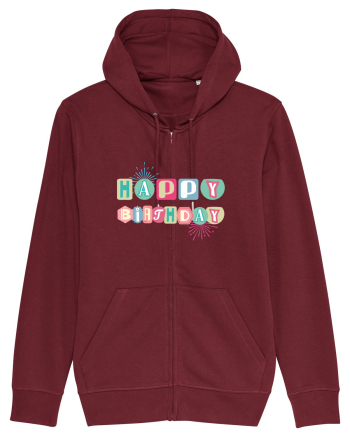 Happy Birthday ! Burgundy
