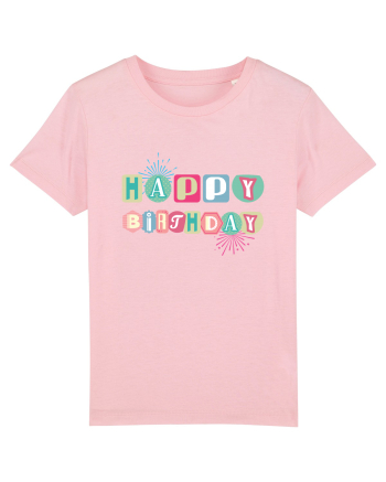 Happy Birthday ! Cotton Pink