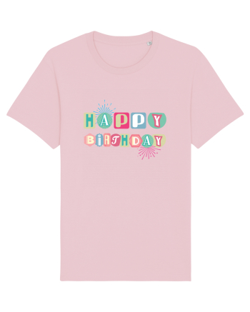 Happy Birthday ! Cotton Pink