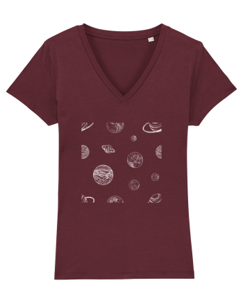 Planetarium Burgundy