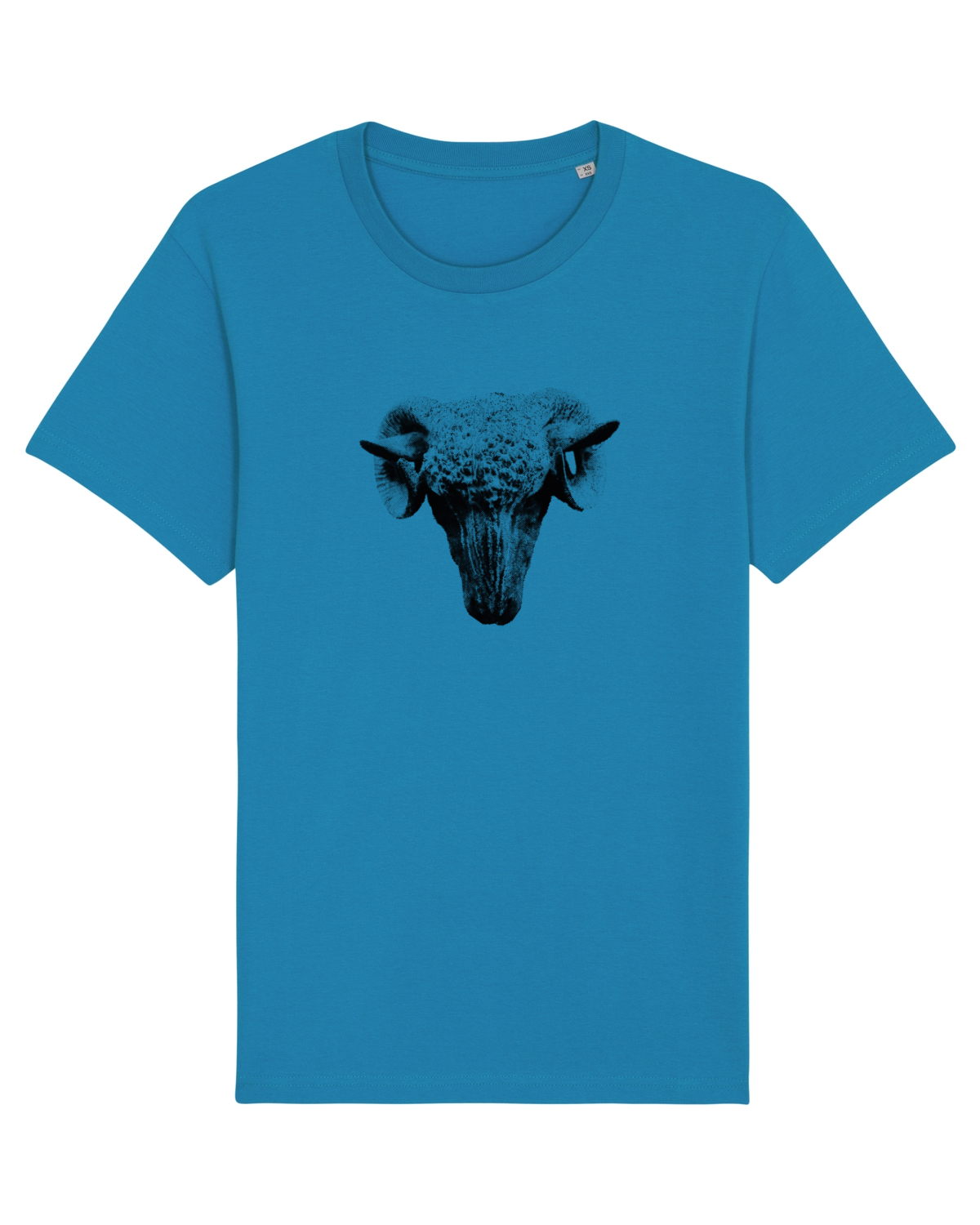 Tricou mânecă scurtă Unisex Rocker Azur