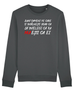 Sunt oameni... Bluză mânecă lungă Unisex Rise