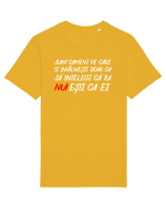 Sunt oameni... Tricou mânecă scurtă Unisex Rocker