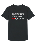 Sunt oameni... Tricou mânecă scurtă guler larg Bărbat Skater