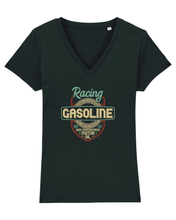 Racing Gasoline Motor Oil Black