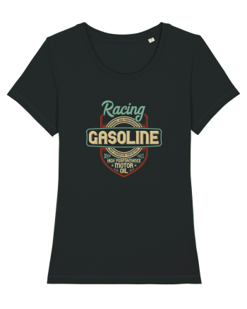 Racing Gasoline Motor Oil Black