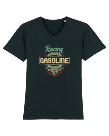Racing Gasoline Motor Oil Black