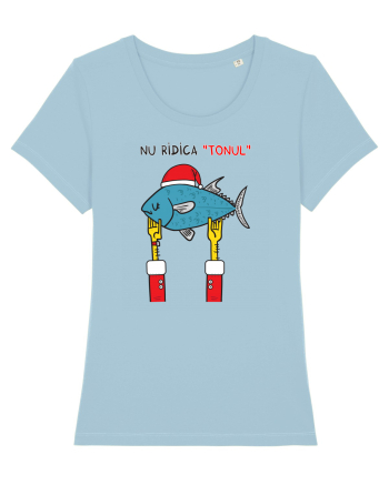 Nu ridica „tonul”... de Crăciun Sky Blue
