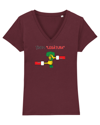 Ținem „legătura”... de Crăciun Burgundy