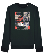 București Bluză mânecă lungă Unisex Rise