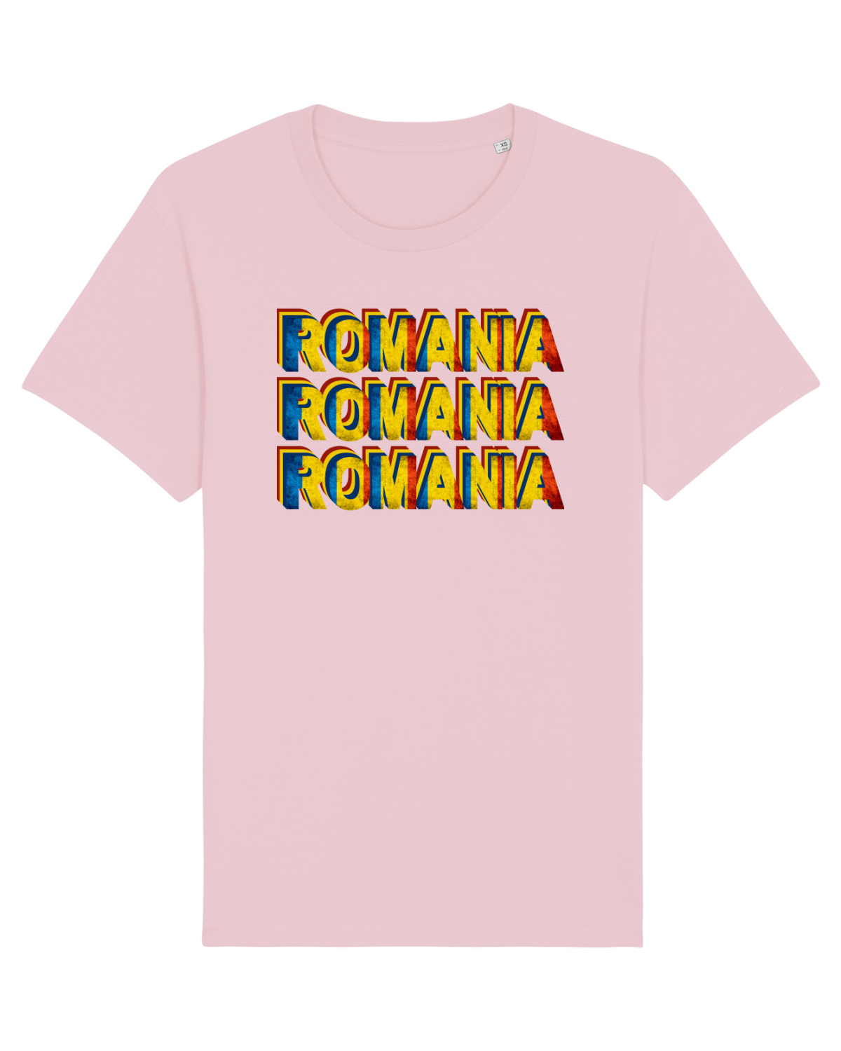 Tricou mânecă scurtă Unisex Rocker Cotton Pink