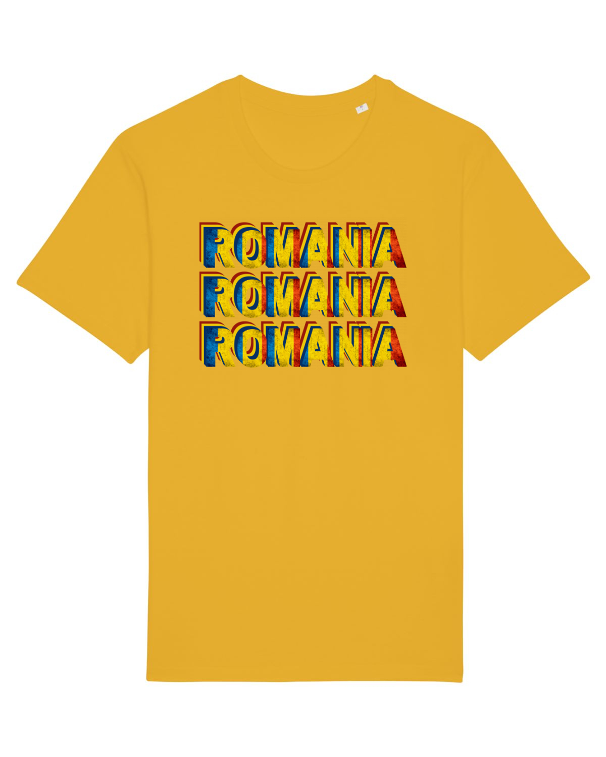 Tricou mânecă scurtă Unisex Rocker Spectra Yellow