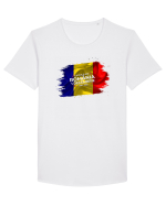 la multi ani romania Tricou mânecă scurtă guler larg Bărbat Skater